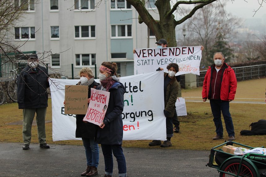 Demo vorm Amtsgericht