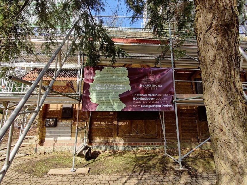 Eine Kirche zieht um