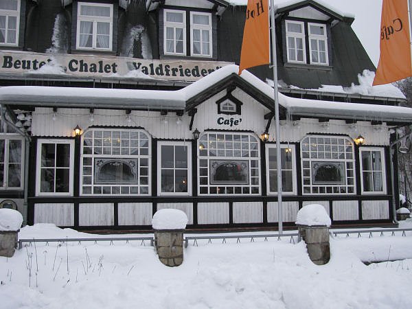 Schnee und Eis in Stolberg