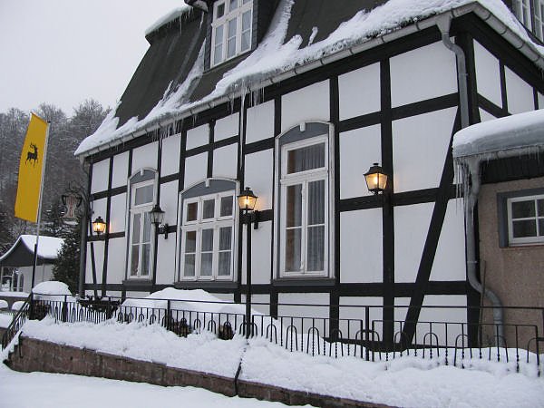 Schnee und Eis in Stolberg