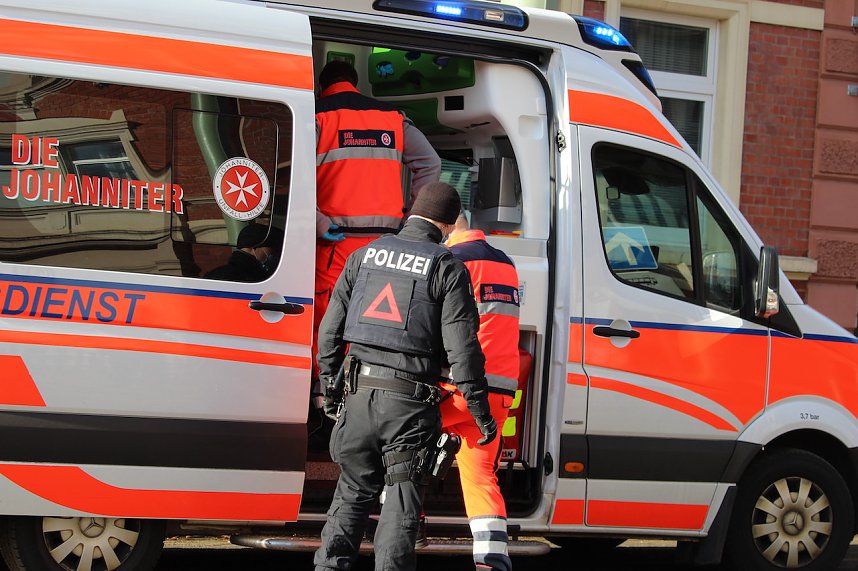 Protest-Spaziergang gegen Corona-Ma&szlig;nahmen