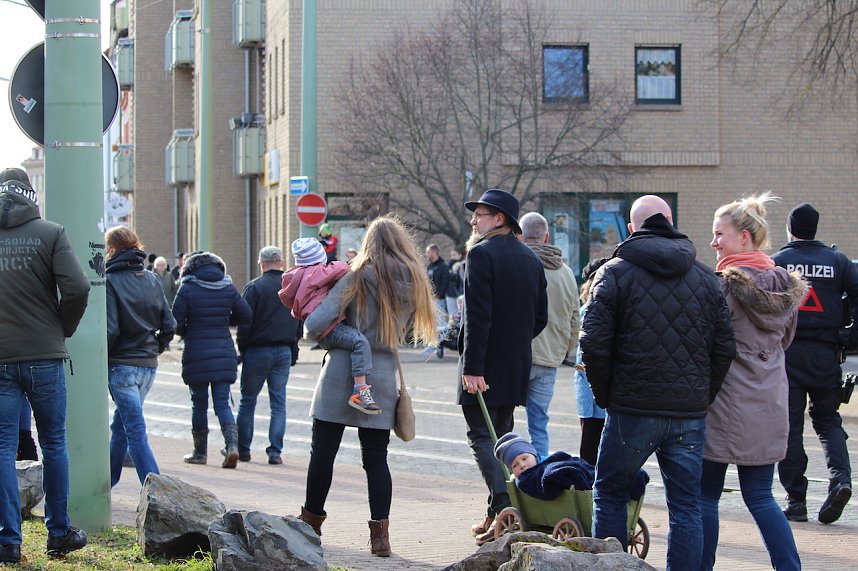 Protest-Spaziergang gegen Corona-Ma&szlig;nahmen