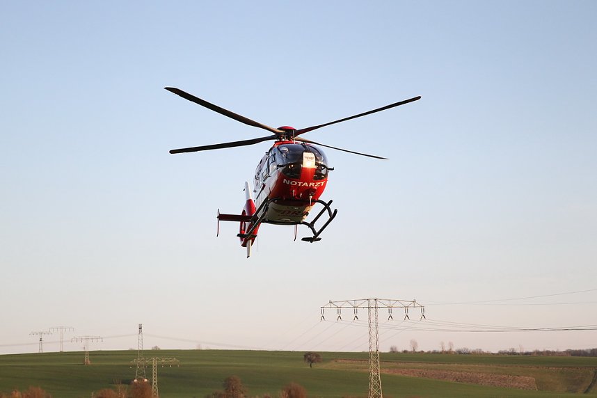 Unfall auf den Hainer Bergen