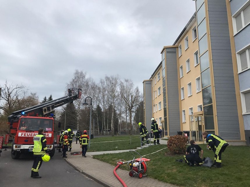 Wohnungsbrand in Schlotheim