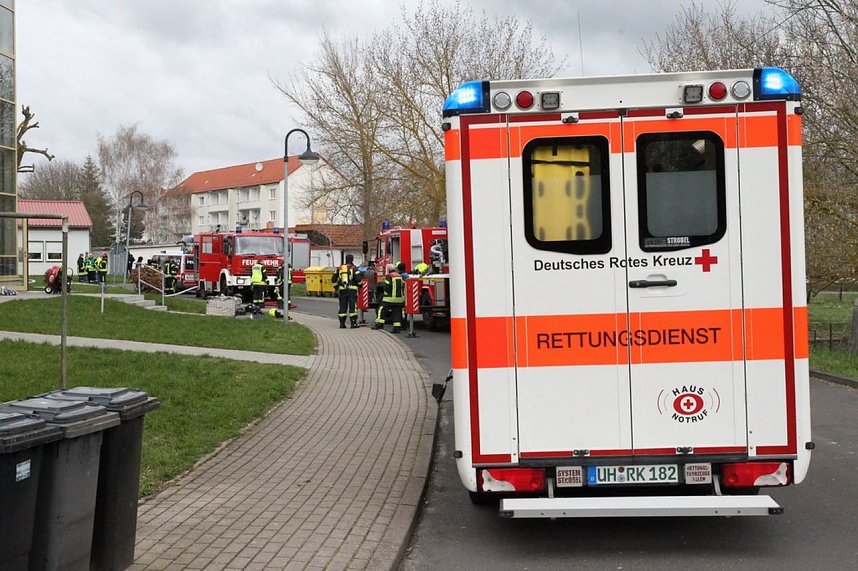 Wohnungsbrand in Schlotheim