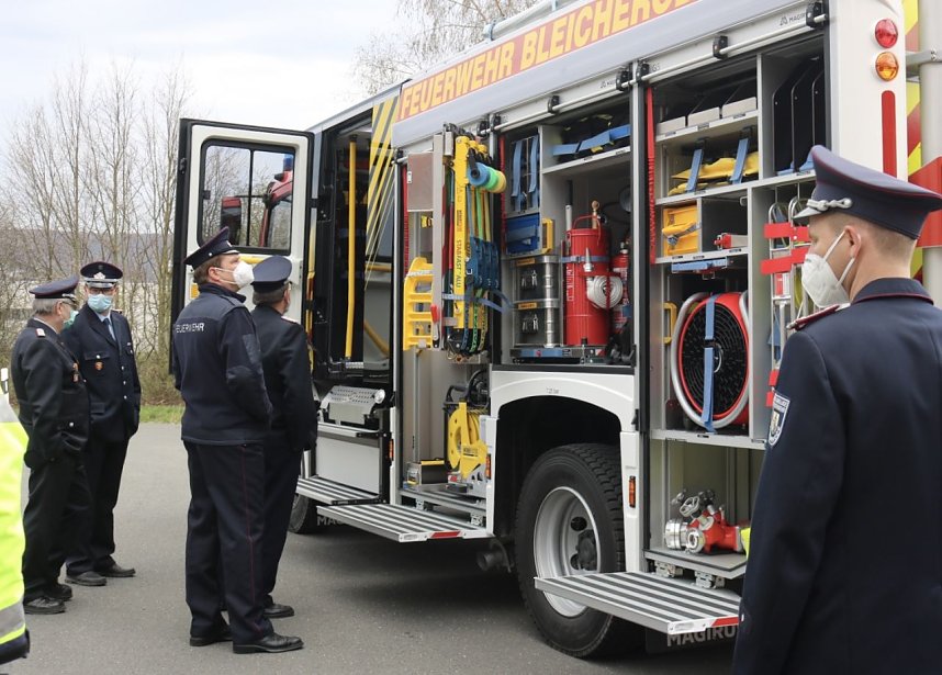 Neue Fahrzeuge f&uuml;r Wehren in Liebenrode und Bleicherode