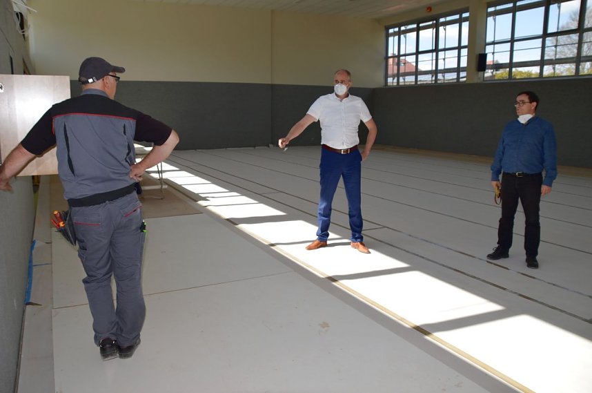 Sanierung Turnhalle Niedersachswerfen