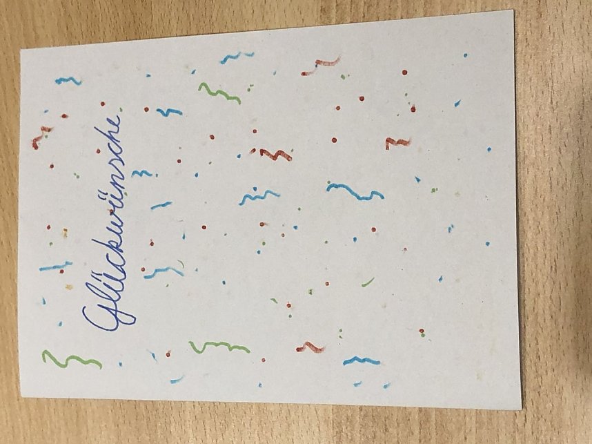 Eine ganze Reiher wundersch&ouml;ner Karten kam gestern im Affenwald an