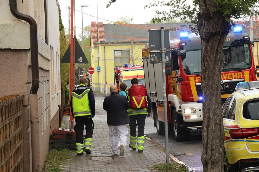 Gro&szlig;einsatz in der Hohensteiner Stra&szlig;e