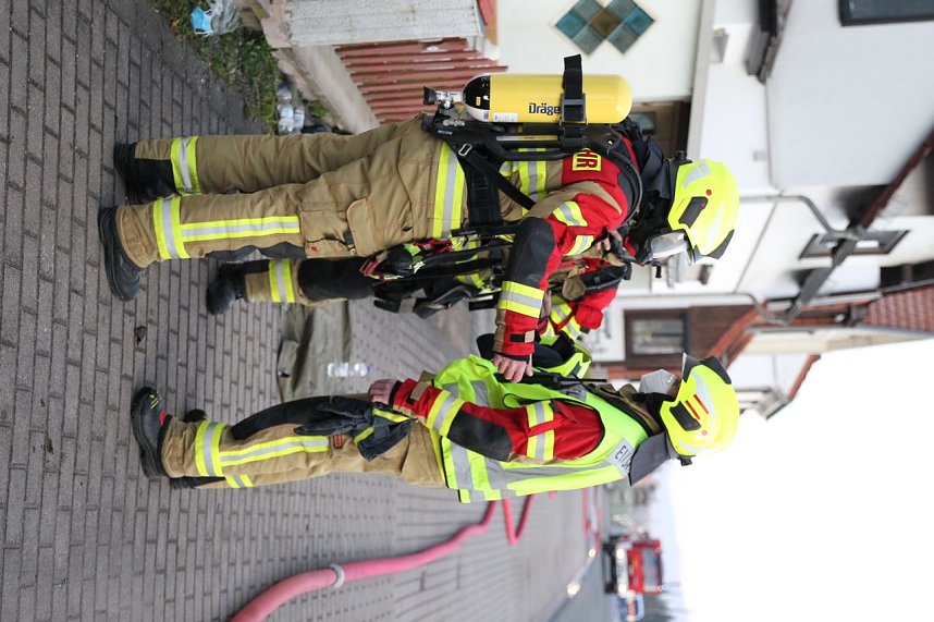 Geb&auml;udebrand in Woffleben