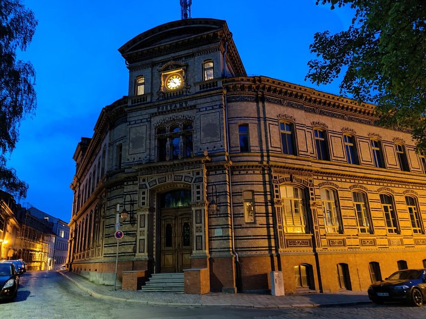 Nachts in Nordhausen