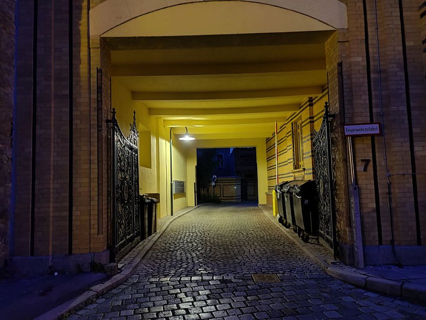 Nachts in Nordhausen