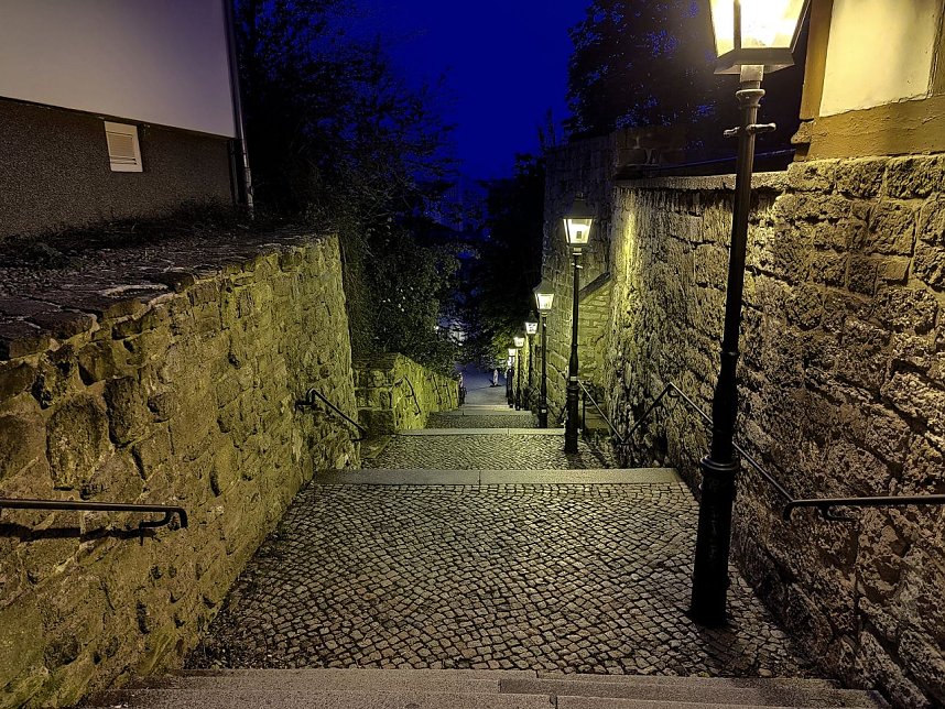 Nachts in Nordhausen