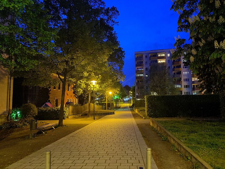 Nachts in Nordhausen