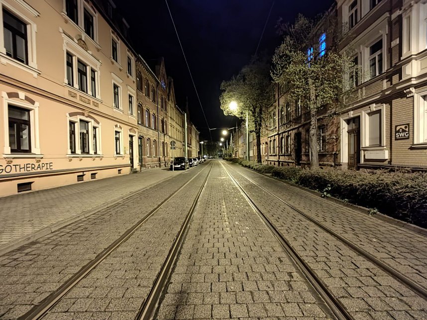 Nachts in Nordhausen