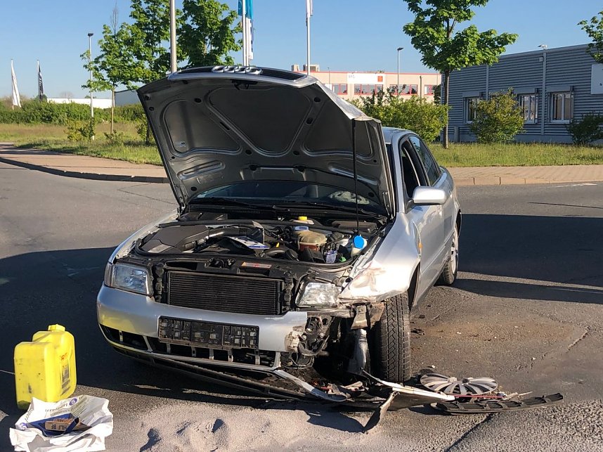 Unfall in Nordhausen