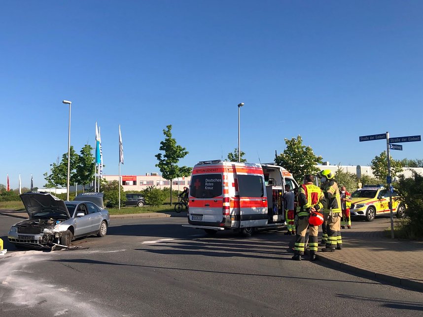 Unfall in Nordhausen