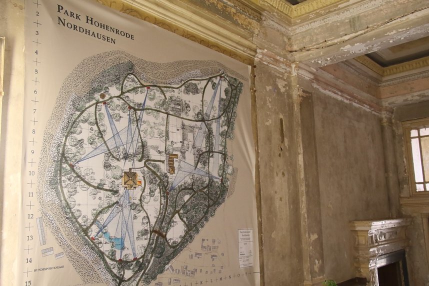 Der erste richtige Akt im BUGA-Jahr des Park Hohenrode wurde heute begangen