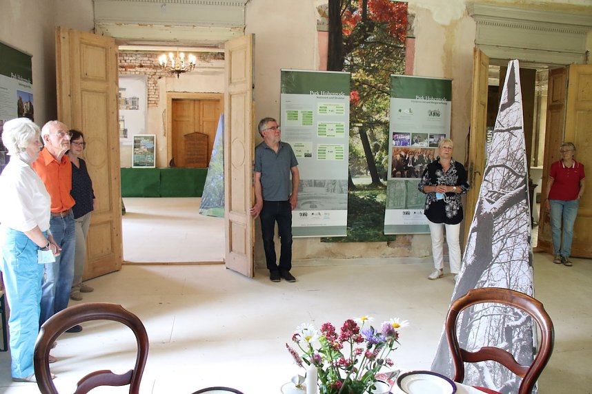 Der erste richtige Akt im BUGA-Jahr des Park Hohenrode wurde heute begangen