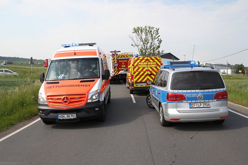 Unfall bei Steinbr&uuml;cken