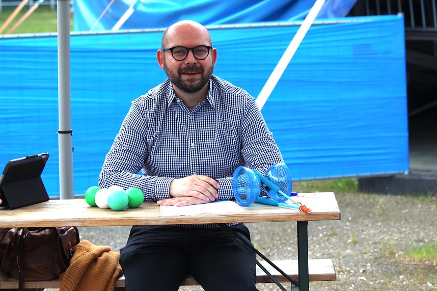 Michael Mohr, Vorsitzender des Vereins Studio44 freut sich auf den Saisonbeginn