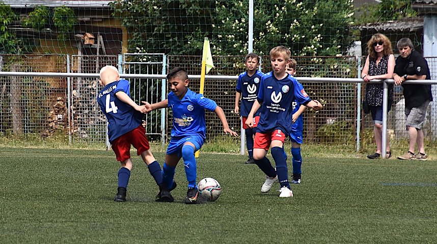 Testspiel der U9 des FSV Wacker 90