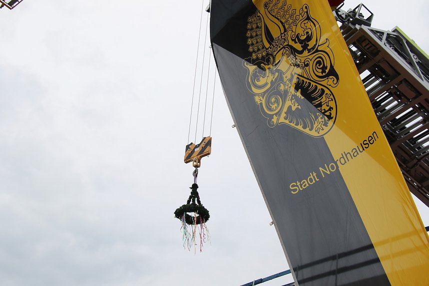 Richtfest in der Zorgestra&szlig;e