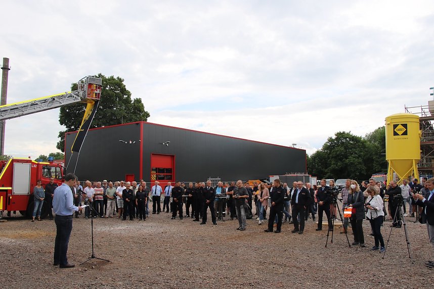 Richtfest in der Zorgestra&szlig;e