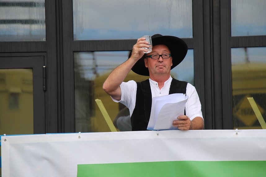 Richtfest in der Zorgestra&szlig;e