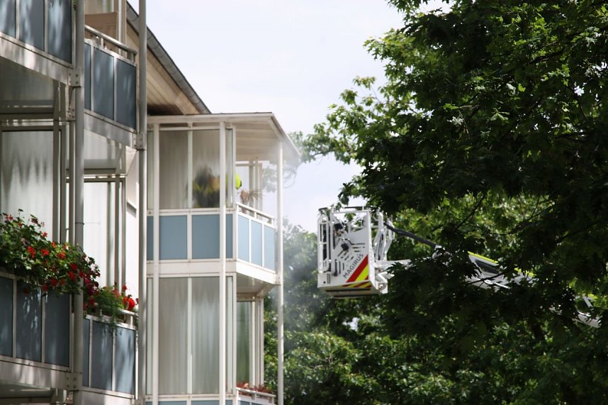 Wohnungsbrand am Stresemannring