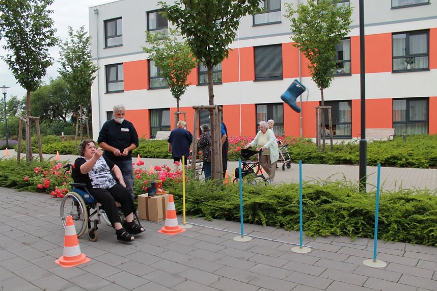 Am DRK Pflegeheim k&ouml;nnen die Bewohnerinnen und Bewohner endlich wieder gemeinsame Events erleben