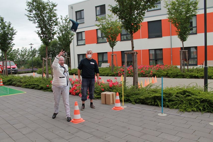 Am DRK Pflegeheim k&ouml;nnen die Bewohnerinnen und Bewohner endlich wieder gemeinsame Events erleben