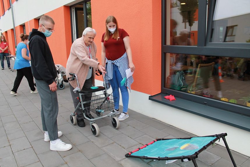 Am DRK Pflegeheim k&ouml;nnen die Bewohnerinnen und Bewohner endlich wieder gemeinsame Events erleben