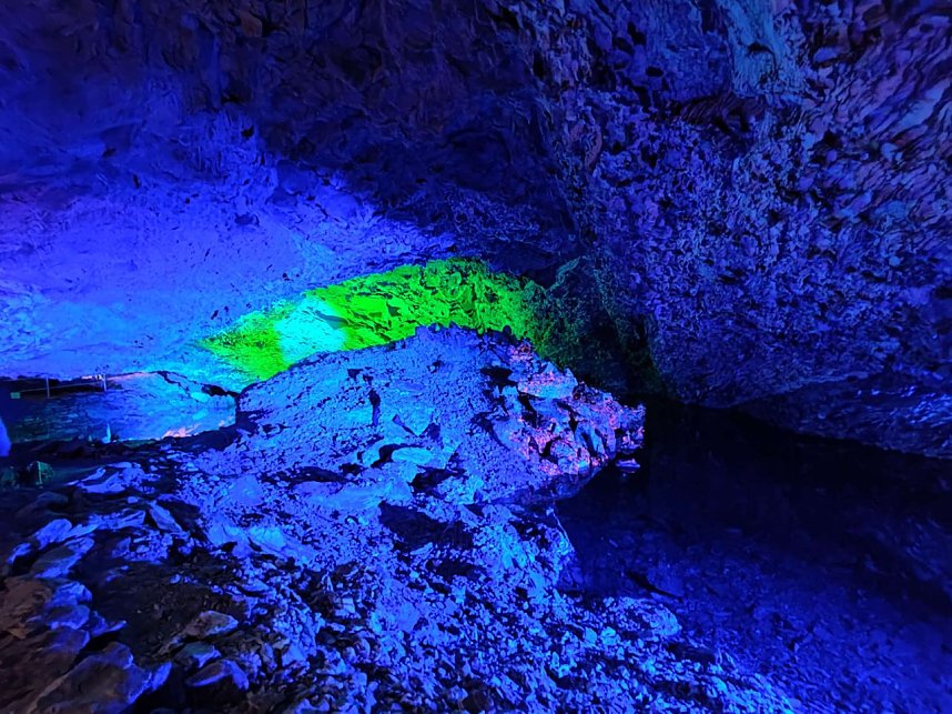 World of Lights in der Barbarossah&ouml;hle