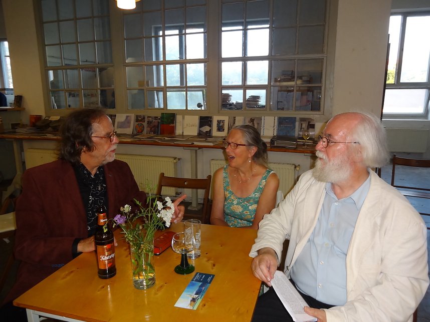 Der Nordh&auml;user Maler J&uuml;rgen Rennebach stellt in Arnstadt aus