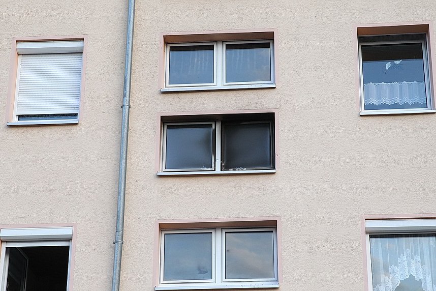 Brand in einem Mehrfamilienhaus in Ellrich