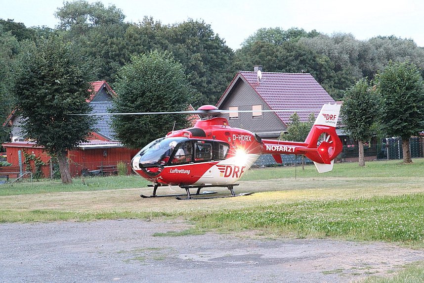 Brand in einem Mehrfamilienhaus in Ellrich