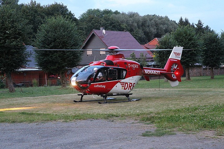 Brand in einem Mehrfamilienhaus in Ellrich