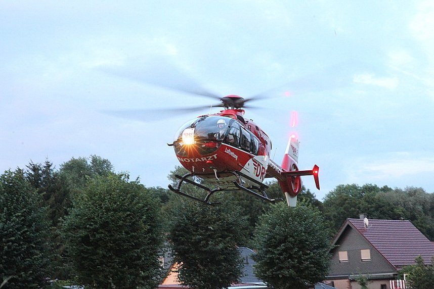 Brand in einem Mehrfamilienhaus in Ellrich