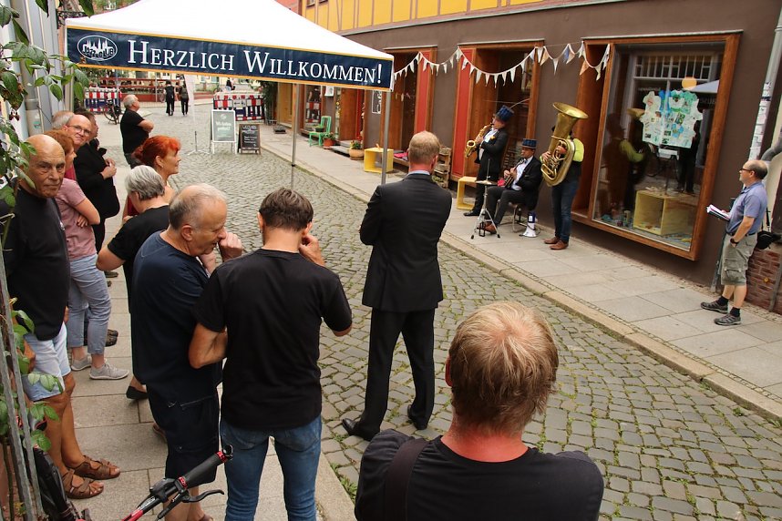 Eine neue Heimat f&uuml;r den Jazzclub: die "Jazzmangel" wurde heute er&ouml;ffnet