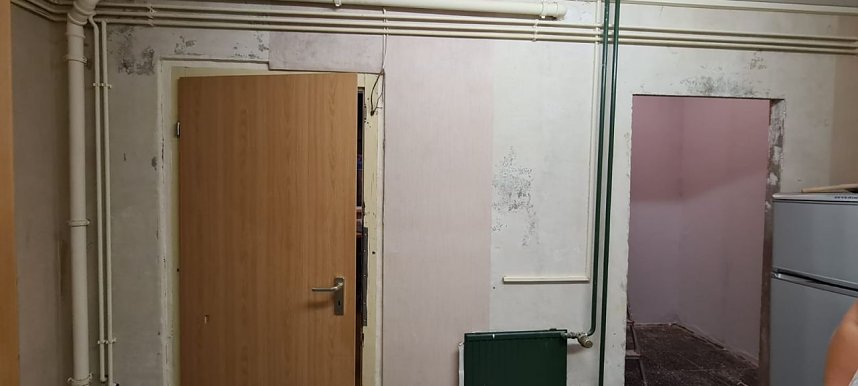 Renovierungsarbeiten im Jugendclub Nordhausen Ost