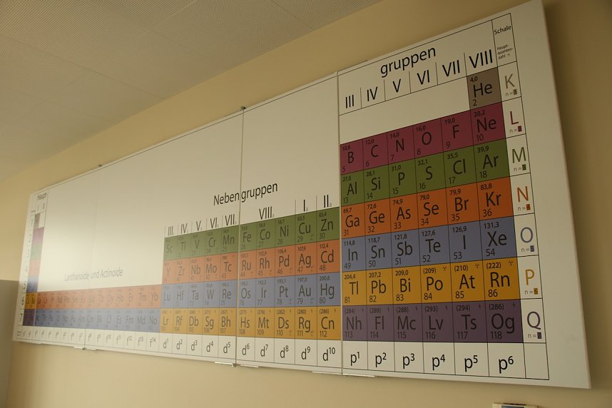 Die neuen R&auml;ume des Humboldt-Gymnasiums k&ouml;nnen sich langsam sehen lassen