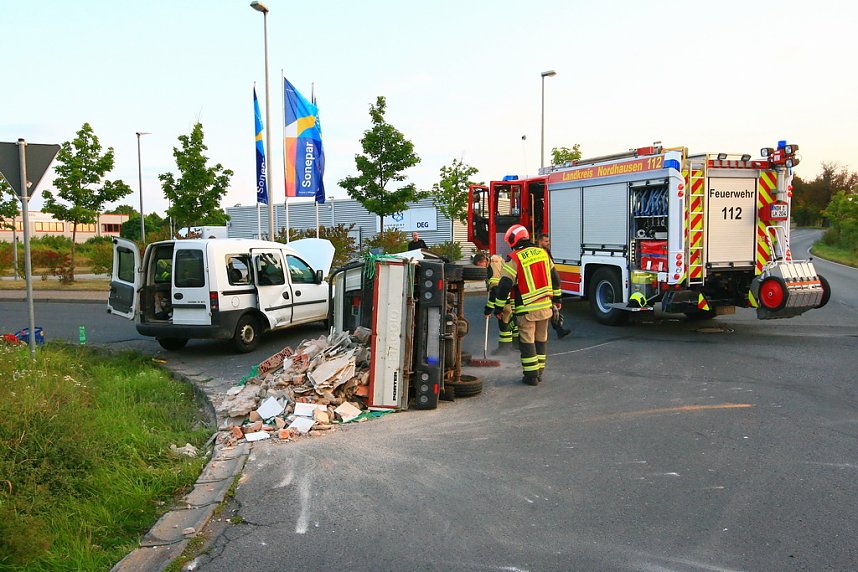 Unfall in Nordhausen