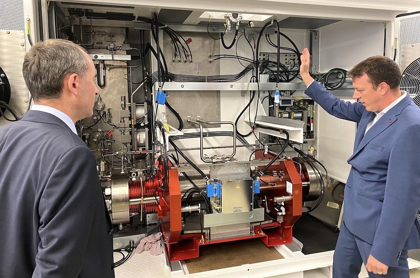 Besuch des bayrischen Ministers Hubert Aiwanger (Freie W&auml;hler) in Nordhausen