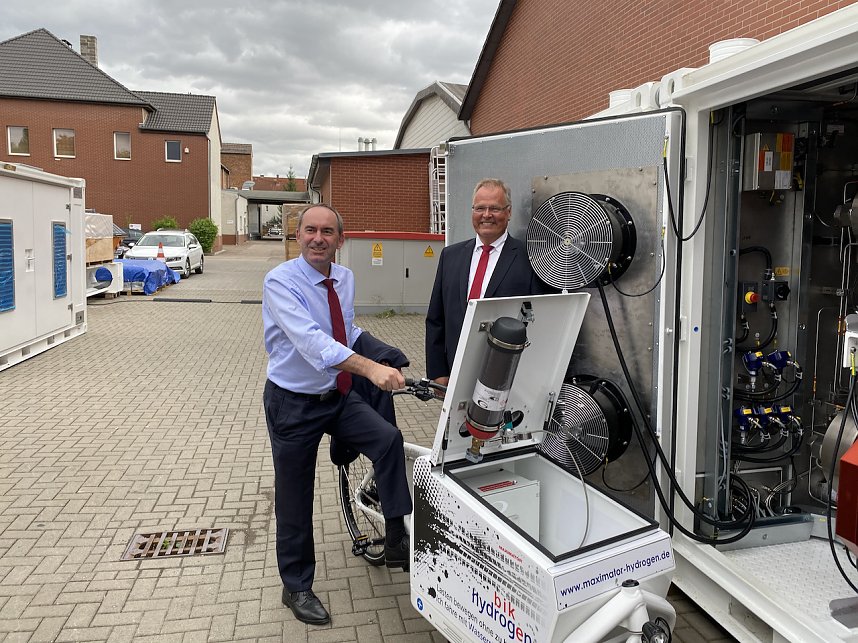 Besuch des bayrischen Ministers Hubert Aiwanger (Freie W&auml;hler) in Nordhausen