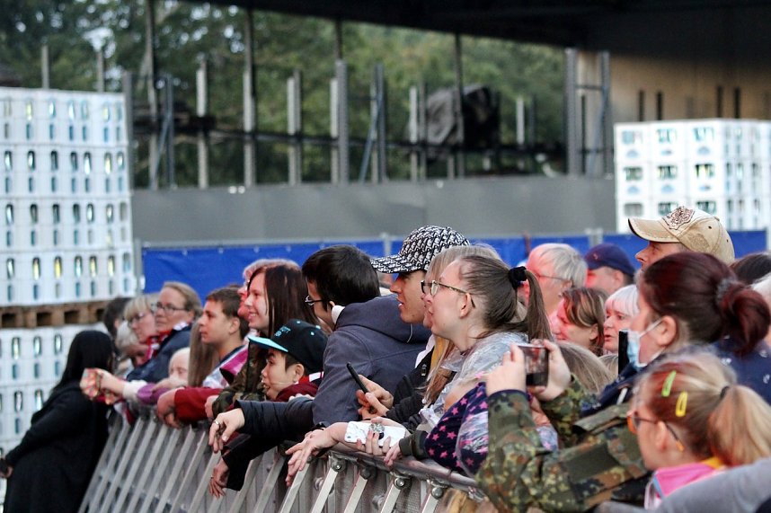 Kerstin Ott begeisterte ihr Publikum bei Wippertaler in Sundhausen