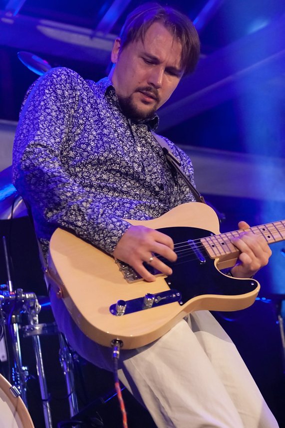 FRANZ KARAFKA und G&auml;ste auf dem Parkdeck der Marktpassage