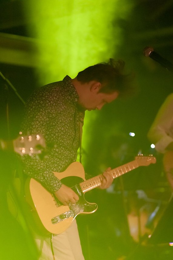 FRANZ KARAFKA und G&auml;ste auf dem Parkdeck der Marktpassage