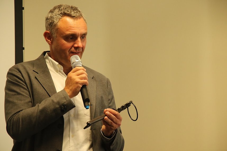 Es ist geschafft: das Oberstufengeb&auml;ude des Humboldt-Gymnasiums wurde heute Nachmittag offiziell seiner Bestimmung &uuml;bergeben