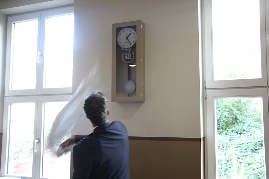 Es ist geschafft: das Oberstufengeb&auml;ude des Humboldt-Gymnasiums wurde heute Nachmittag offiziell seiner Bestimmung &uuml;bergeben